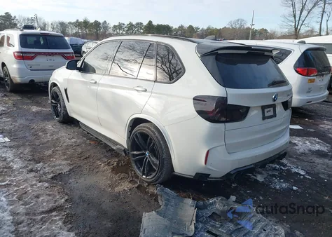 2018 BMW X5 M z USA, uszkodzony, nr VIN 5YMKT6C55J0Y83760